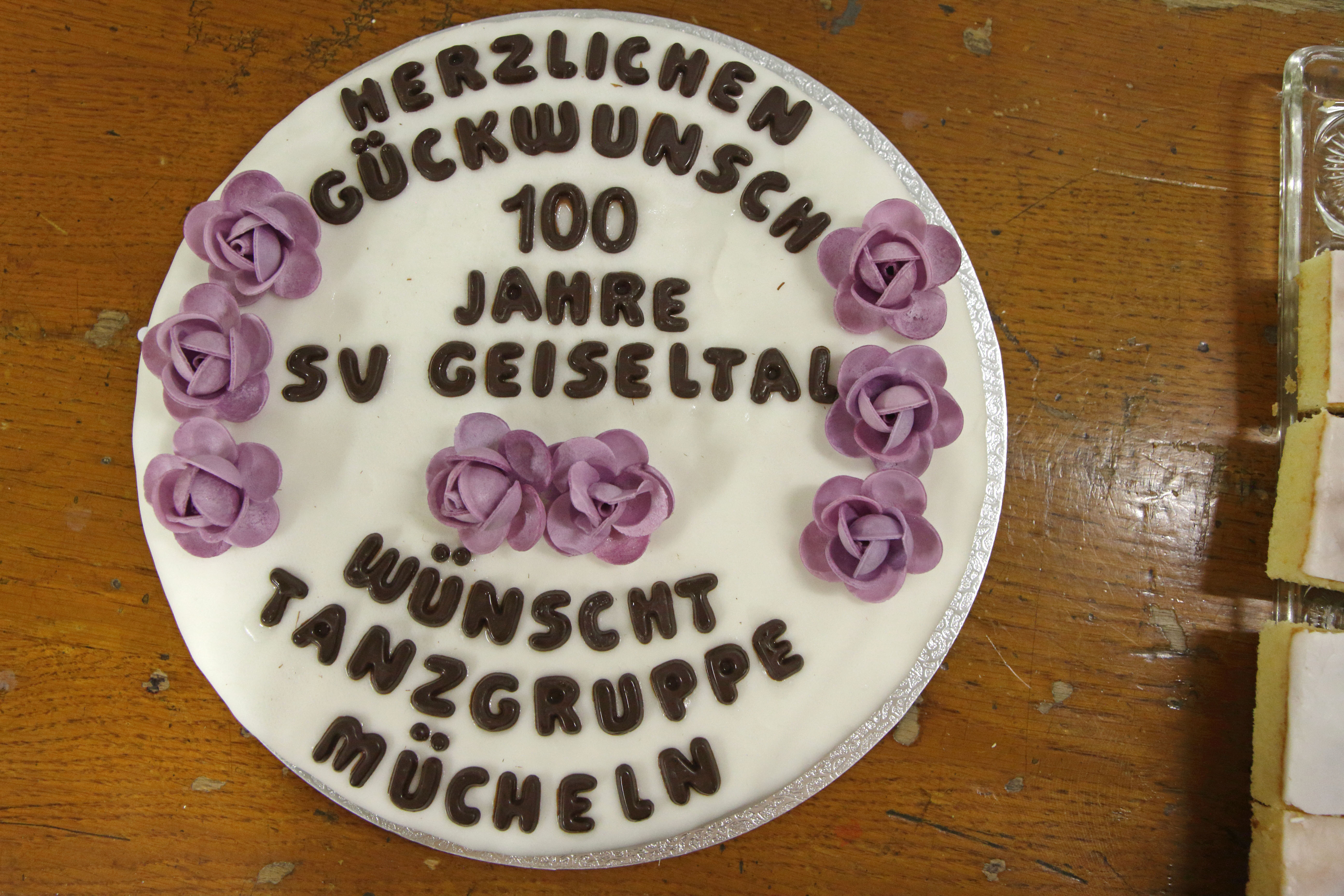 Eine schöne Feier zum 100. Geburtstag