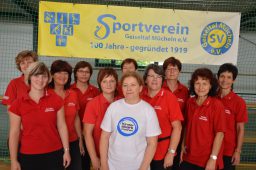 Unsere Gymnastik Frauen beim Sport- und Familientag anlässlich des 100 jährigem des SV Geiseltal