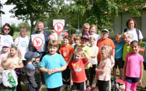 Müchelner Turn Tiger weihen Bewegungshaltestellen ein