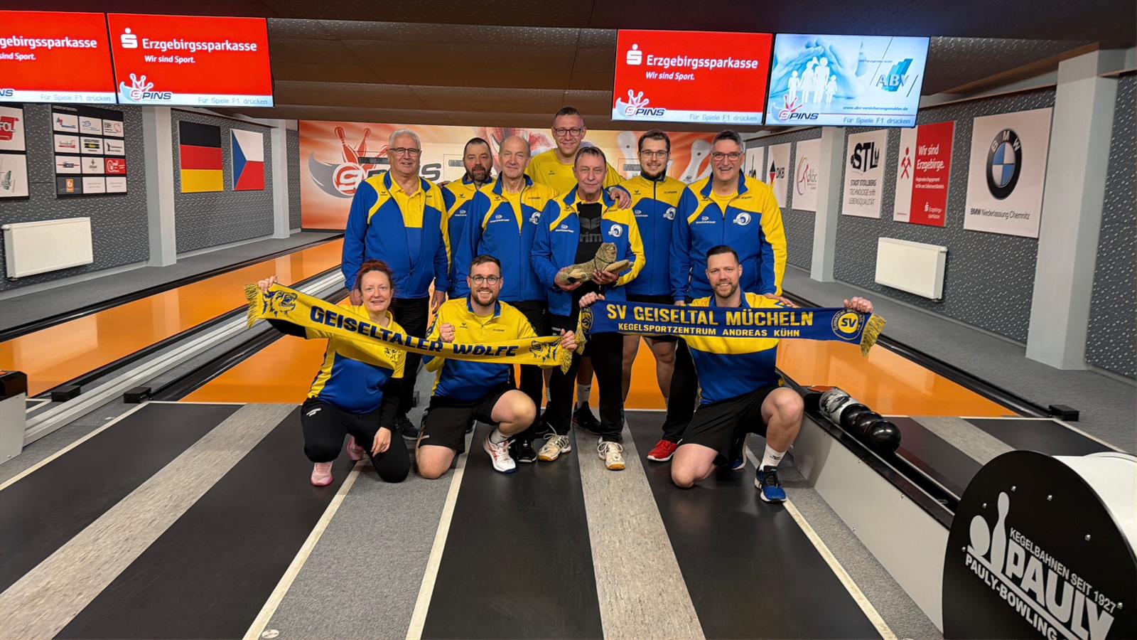 Mücheln gewinnt enges Spiel – Wölfe beweisen Geschlossenheit und Nervenstärke in Stollberg